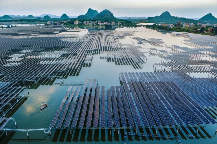 80 MW solar farm in Qianjiadong